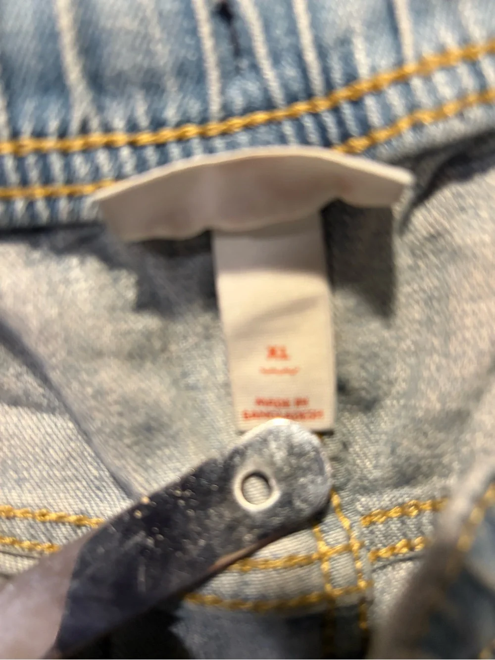 Cat & Jack Big Kids Light Blue Denim Jogger Shorts with Drawstring
